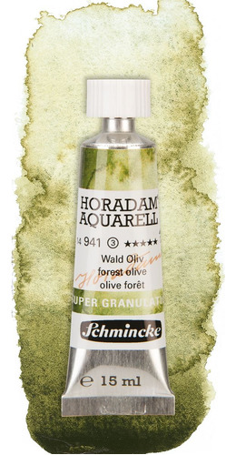 Aquarela Schmincke Granulation Horadam 15ml 941 Forest Olive