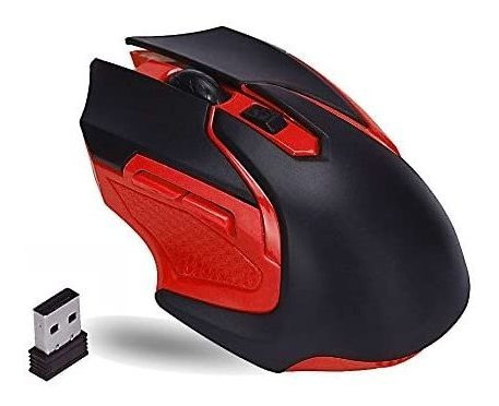 Mouse Gamer Raton Pc Inalambrico Gaming 6 Botones 