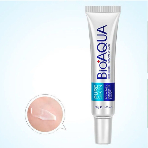 Imagen 3 de 9 de Crema Bioaqua Pureskin Elimina Acné Cicatrices Control Grasa