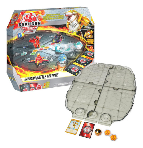 Bakugan Battle Matrix Sharktar Geogan Rising Spin Master