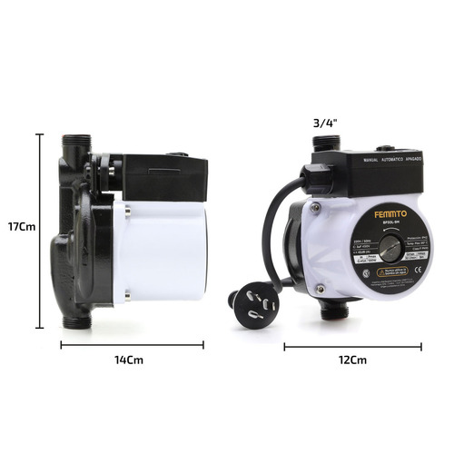 Imagen 8 de 8 de Bomba presurizadora Femmto BP30L-9M 100W - 220V