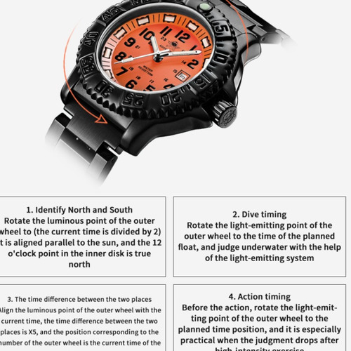 M Addies Relojes Impermeables Luminosos Informales For