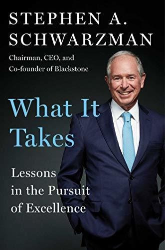 Book : What It Takes Lessons In The Pursuit Of Excellence -.