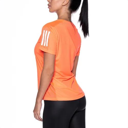 Remera Manga Corta adidas The Run Tee Mujer Running