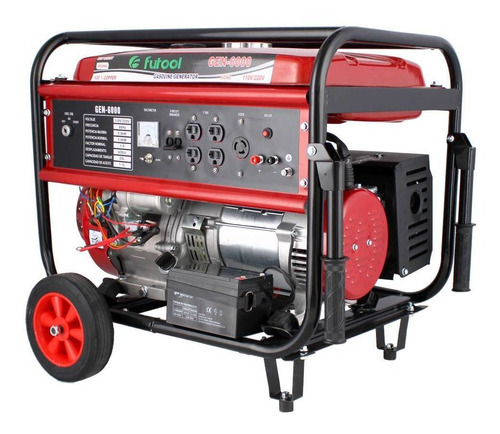 Generador De Energia A Gasolina 13 Hp Futool Gen-6000