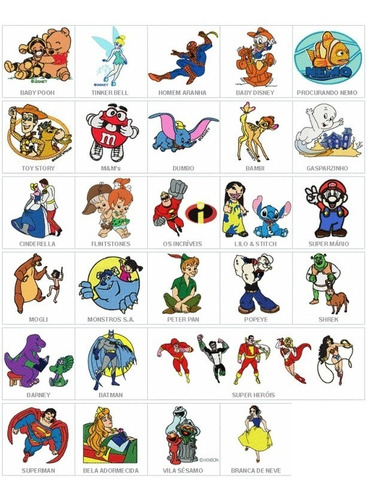 Diseños De Bordados Disney En El Formato Que Necesites