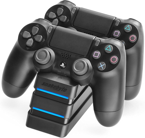 Cargador Dual 4 Ps4 Slim Pro Nuevo Snakebyte Original Msi
