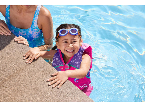 Chaleco De Natación Infantil Upf 50 De Neopreno Impreso