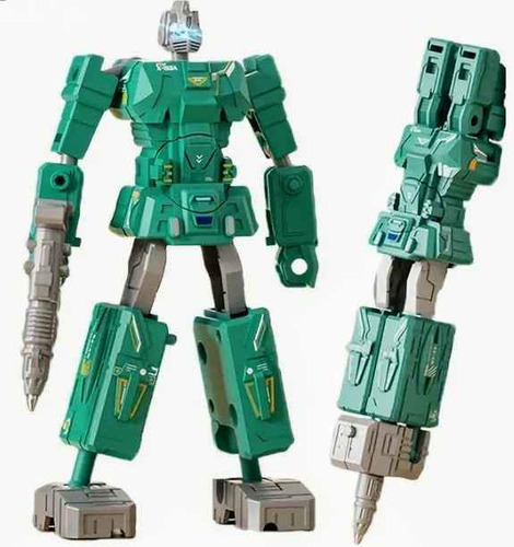 Pack 4 Lapiceros Robot Transformer En Colores (inc/envio)