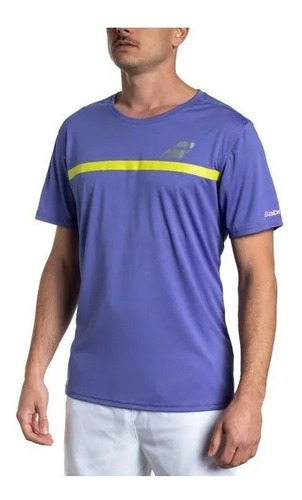 Remera Tenis Padel Babolat Hombre Deportiva Tiempo Libre