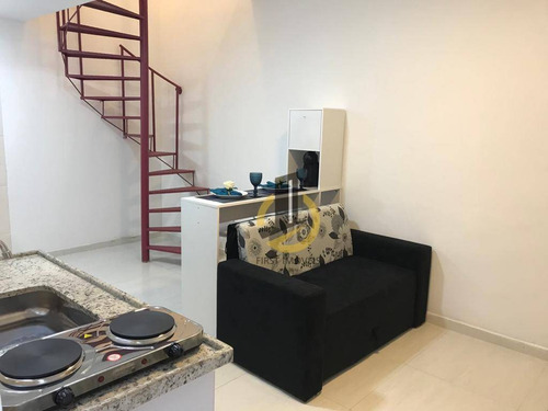 Apartamento Com 1 Dormitório Para Alugar, 35 M² Por R$ 1.800,00/mês - Vila Dom Pedro I - São Paulo/sp - Ap1641