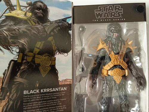 Black Krrsantan - Star Wars The Black Series (Usado)