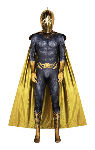 Disfraz De Disfraz De Black Adam De Doctor Fate Para Hallowe