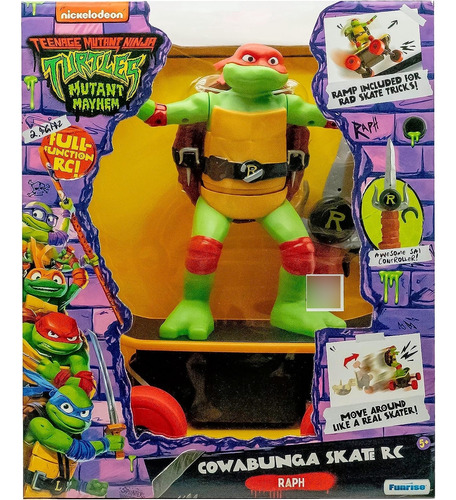 Teenage Mutant Ninja Turtles Cowabunga Skate Rc - Imita Los