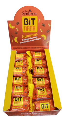Bananinha Zero Adição De Açúcar Com Chocolate 70% Cacau