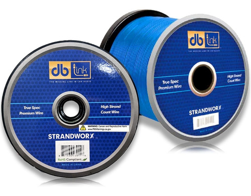 Bobina De Cable Db Link Azul Al 18 Sxrw18bl500 500ft / 152m