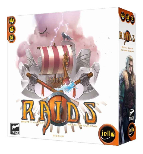 Raids Juego De Mesa Estrategia Buró Iello