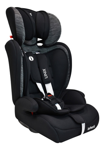 Autoasiento Infanti Unix Grupo 1, 2, 3 Convertible A Booster Color Gris