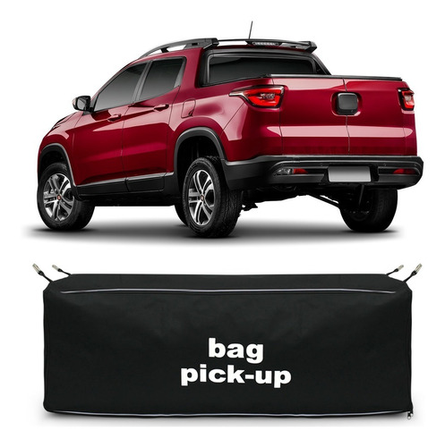 Bolsa Caçamba Pick-up 216 Litros Toro Freedom 16 A 19 Preto