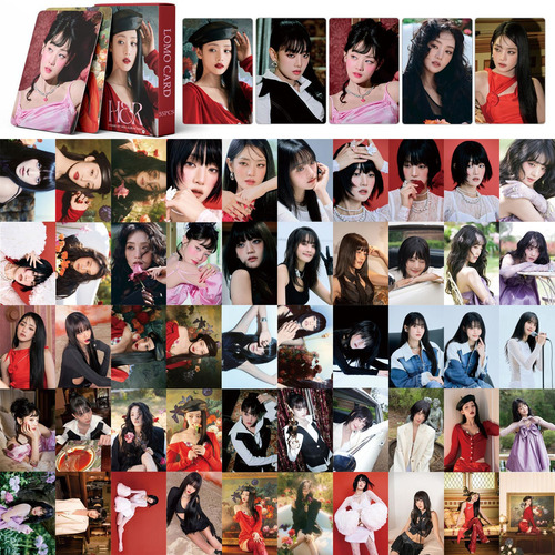 55pcs-gidle-minnie-solo Álbum Her Tarjeta