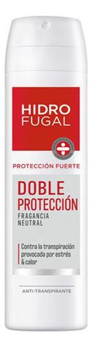 Hidrofugal Antitranspirante Spray 150 Ml Doble Acción Fragancia Neutro