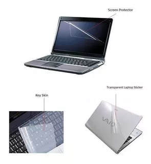 Protector 3 En 1 Para Laptop @ Lenovo Yoga Dell Macbook 15.6
