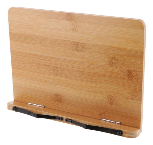 Soporte Para Libro Bambú Tablet Ipads Book Holder Atril De