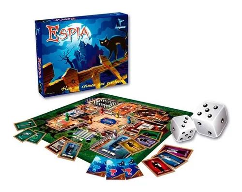 Juego De Mesa Espía, Hay Un Crimen Que Resolver Jm2014