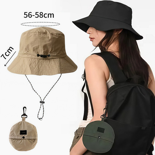 Mz Sombrero Impermeable De Ala Ancha A Prueba De Sol
