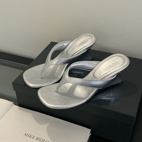 Sandalias De Tacón Alto Estilo Romano Con Punta Cuadrada Par