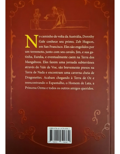 Livro - Dorothy E O Mágico Em Oz - L. Frank Baum