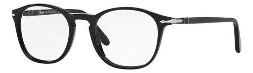 Óculos De Grau Persol Po3007v 95-52 Cor Preto