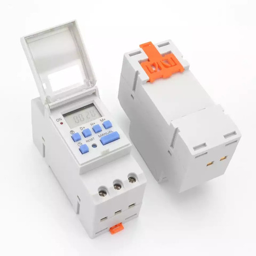 Temporizador Digital Riel Programable Relé 24v 110 12v Timer
