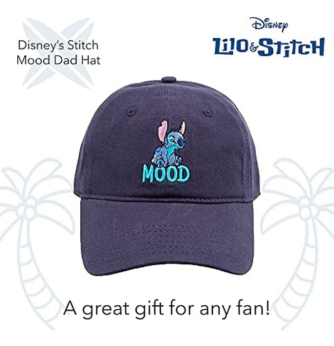 Concept One Disneys Stitch Mood - Gorro Ajustable De Algodón