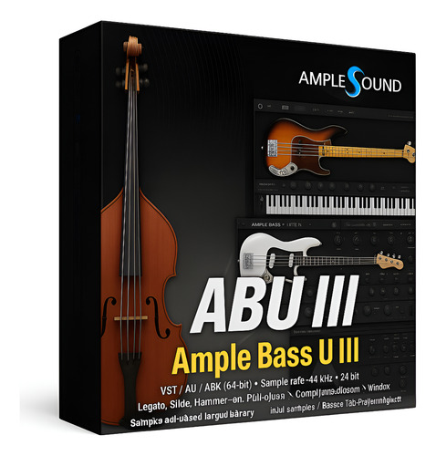 Ample Sound Baixos - Plugins Vst Com Timbres Reais