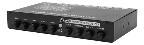 Ecualizador De 5 Bandas For Coche, Ecualizador De Audio,