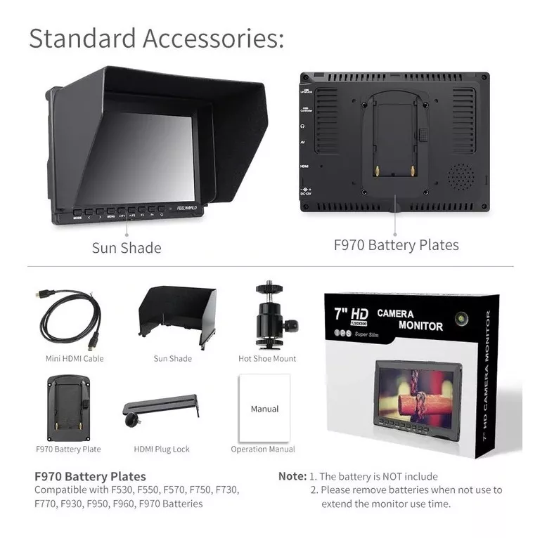 Tercera imagen para búsqueda de monitor feelworld