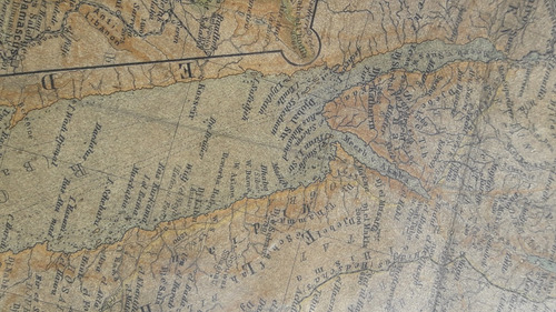 Mapa Antiguo Israel Arabia Egipto (Usado)