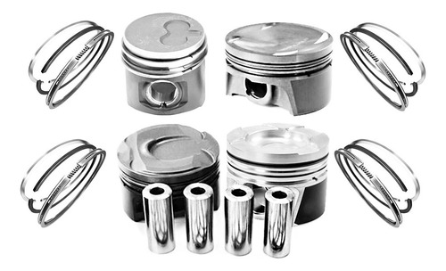 Piston Aro Perno Motor Para Alfa Romeo 145 146 1.6n 16v 84mm