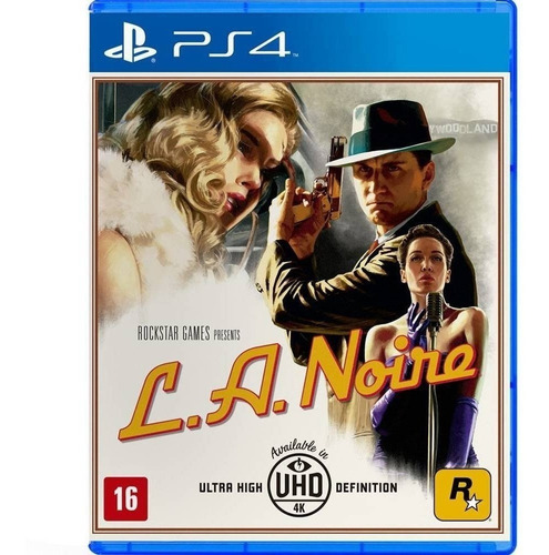 L.a. Noire - Ps4 Midia Fisica Lacrado