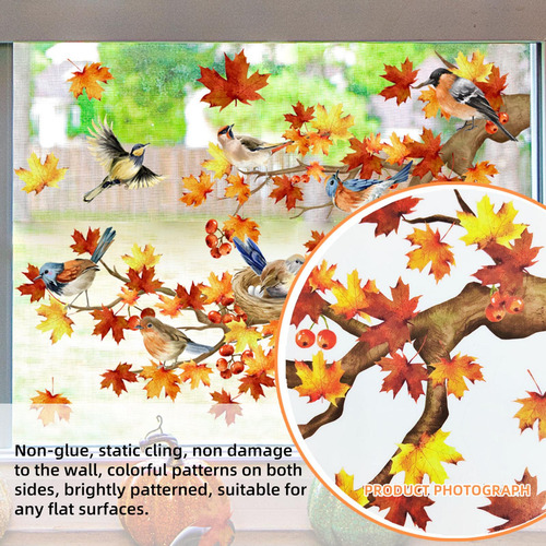 Vinilo Decorativo Para Ventana, Diseño Exclusivo Para Hogar