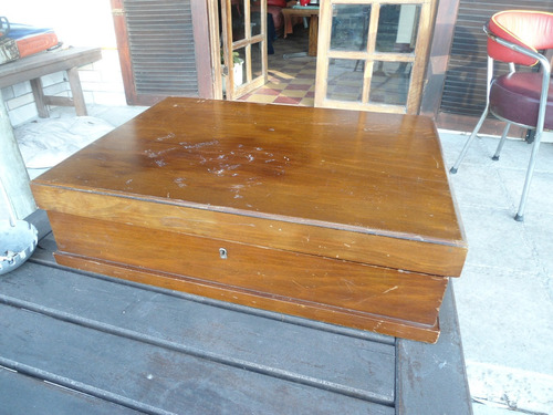 Caja Eberle  Para Cubiertas - Madera  Art Deco