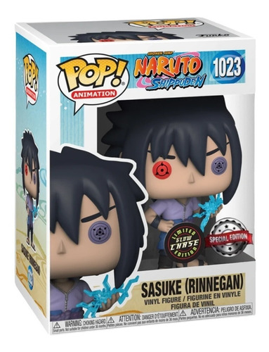 Imagen 3 de 3 de Funko Pop Naruto Chase Special Edition - Sasuke (rinnegan)