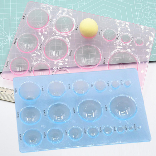 Juego De Moldes Esféricos De Plástico De 2