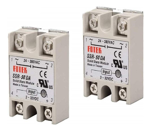 Solid Pcs State Relay Module Ssr Da 5 Dc Entrada Vac