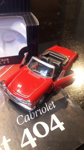 Coleccion Clarin Clasicos Peugeot 404 Cabriolet Welly 1/36