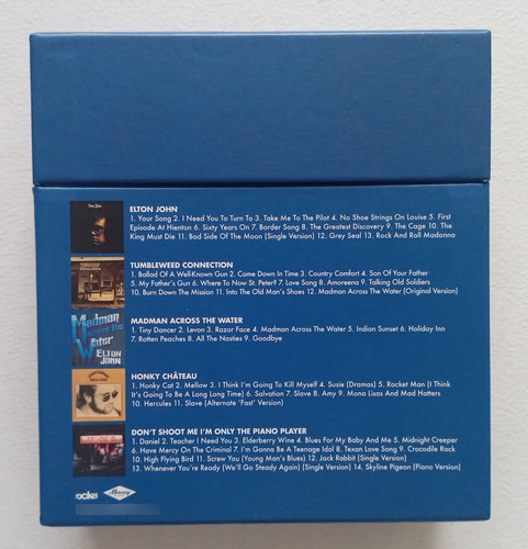 Elton John: 5 Cd Classic Albums 1970-1973 ( Usado ) Boxset