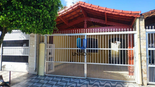 Imagem 2 de 17 de Casa À Venda, 125 M² Por R$ 315.000,00 - Maracanã - Praia Grande/sp - Ca0081