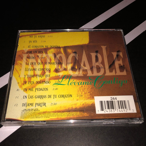 Intocable Cd Llevame Contigo * Estándar