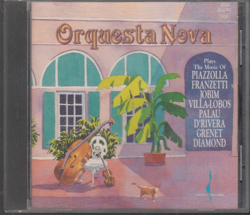 Orquesta Nova Music Piazzolla Jobin Cd Original  Qqa. Promo